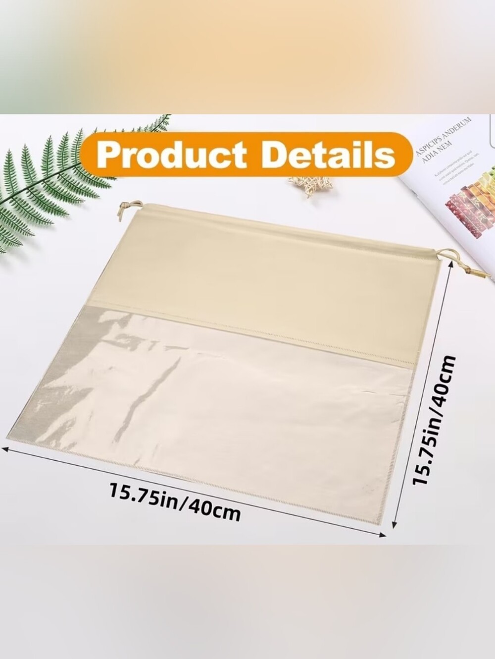 Drawstring Dust Bag Set for Handbags and Accessories Qty 10